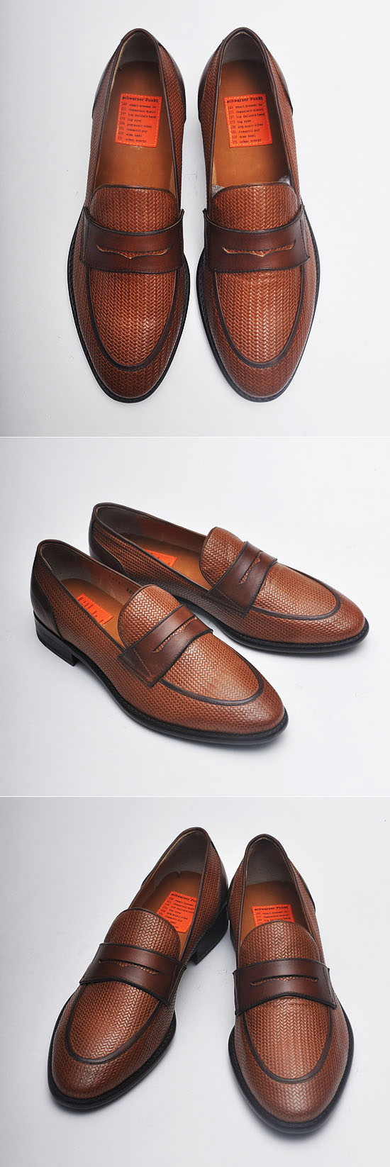mens braided leather shoes